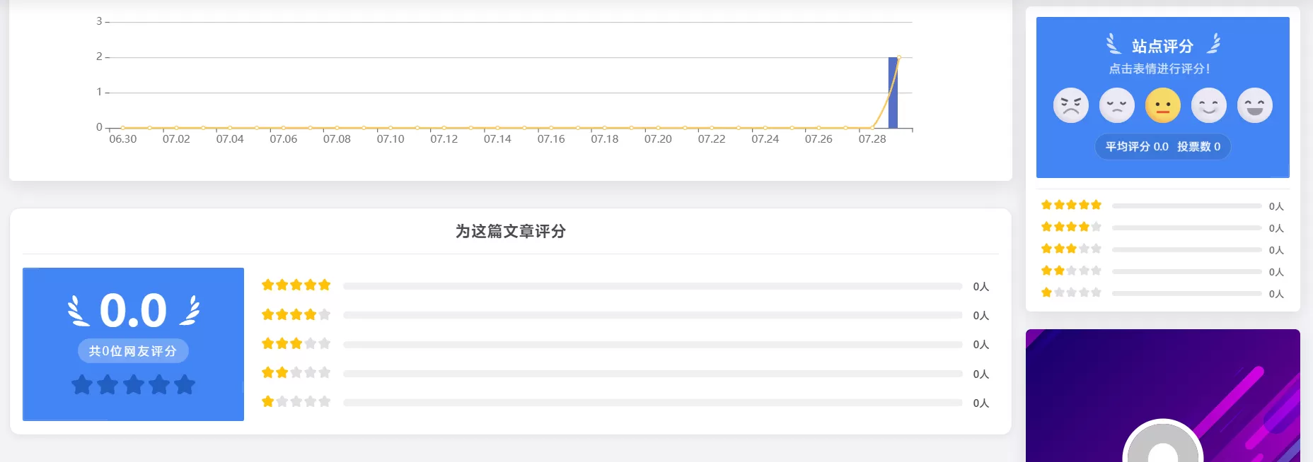 Onenav 一为导航评分插件，适配新/旧版本